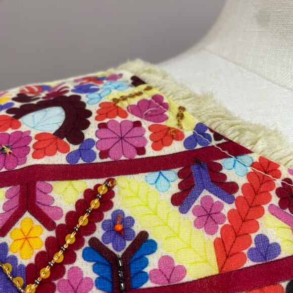 Anthropologie Tanvi Kedia Caltha Swing Dress Size M - Picture 4 of 16